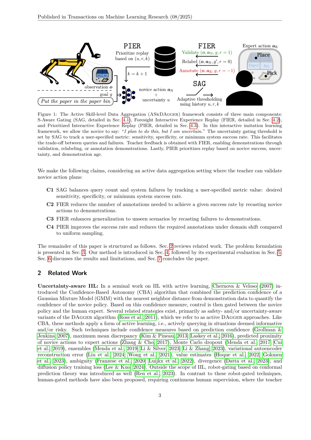 ASkDAgger 系统概览