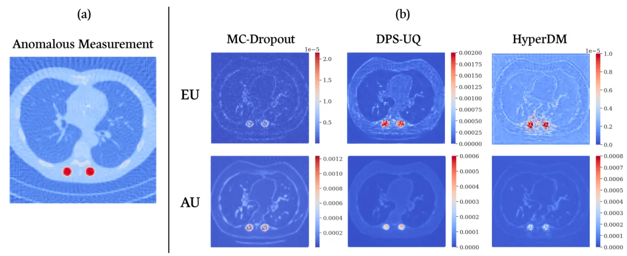 CT OOD uncertainty maps