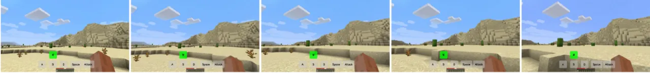 Matrix-Game Minecraft desert teaser