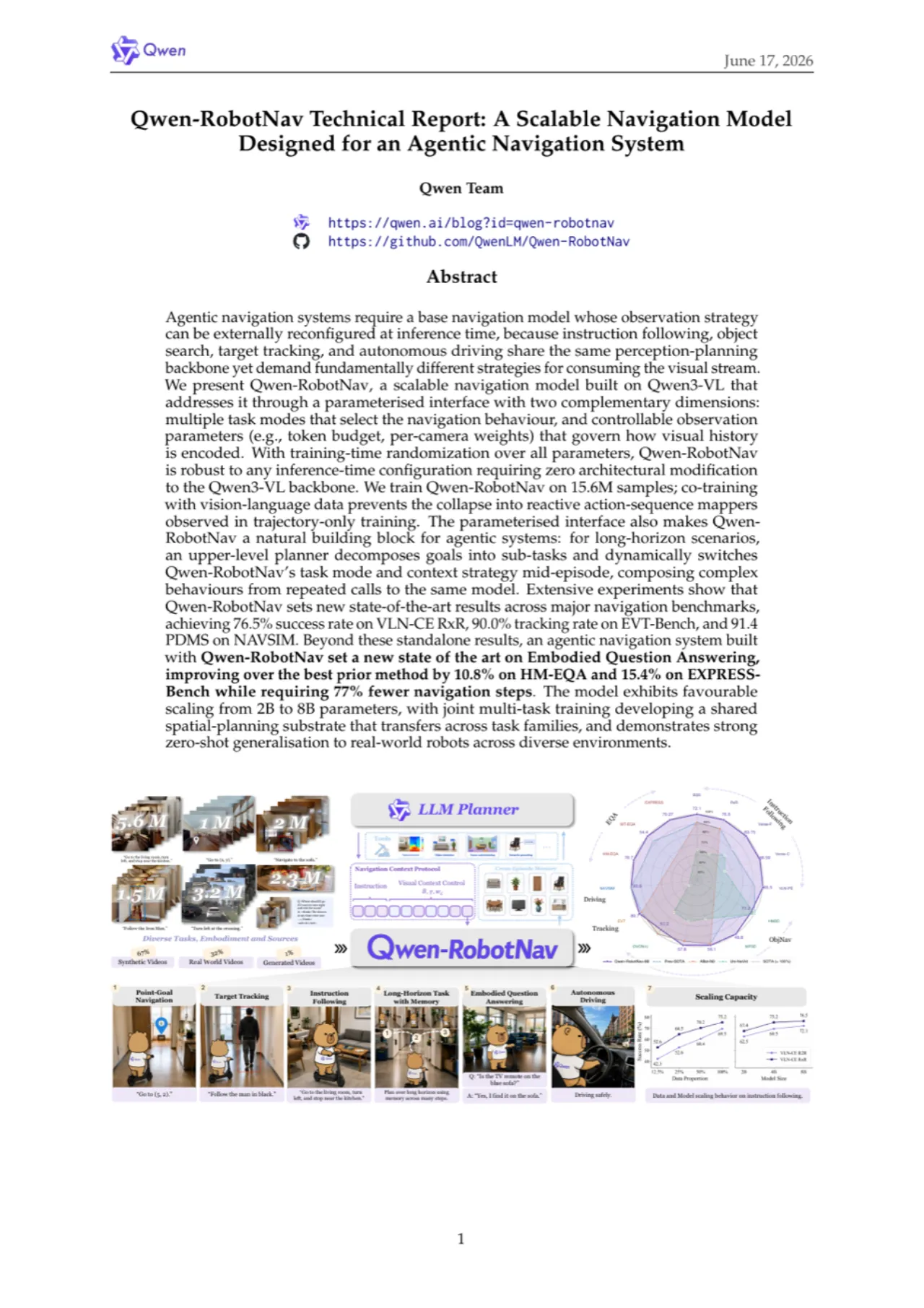 Qwen-RobotNav 系统概览与七项能力展示