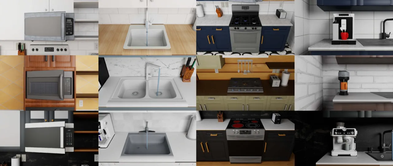 interactable appliances