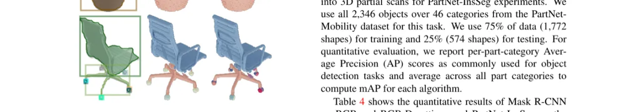 Movable Part Detection Results